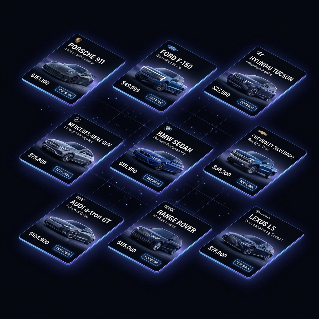 20 plantillas personalizadas de anuncios automotrices